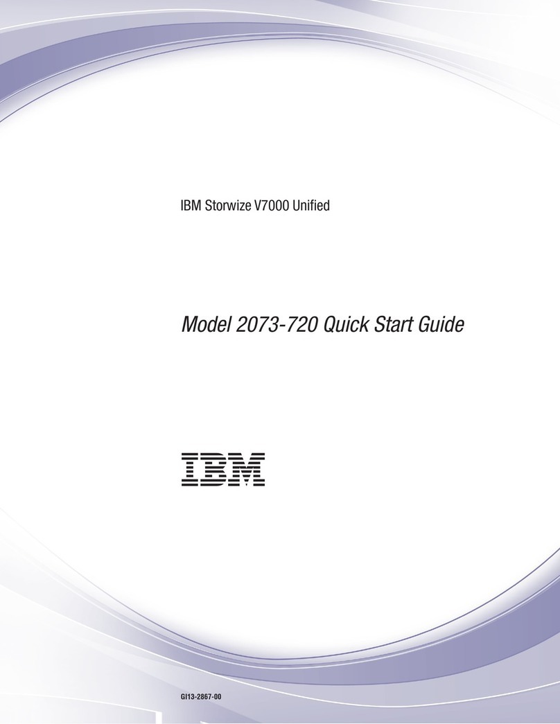 IBM Storwize V7000 Unified2073-720 User manual