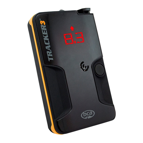 bca Tracker3 owner's manual