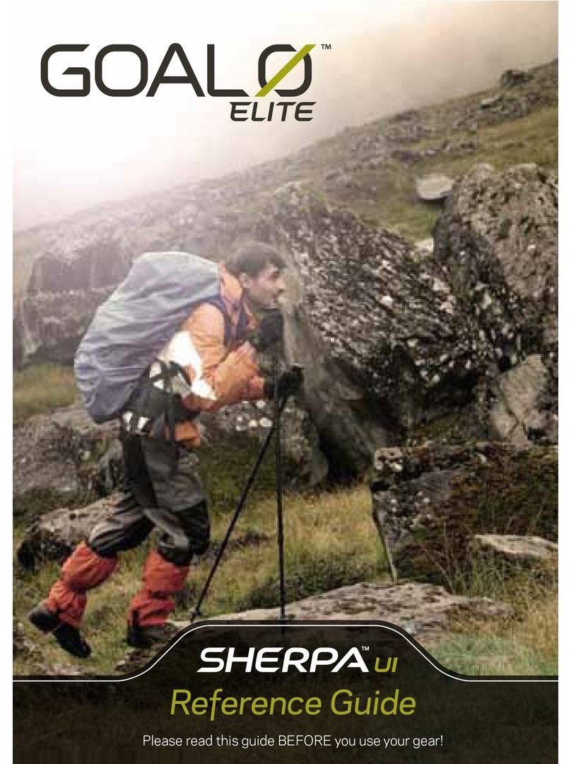 Goalo Elite Sherpa ui User manual