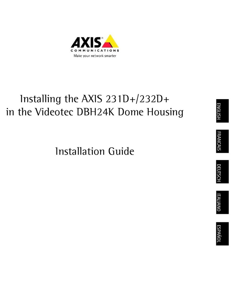 Axis AXIS 231D+ User manual