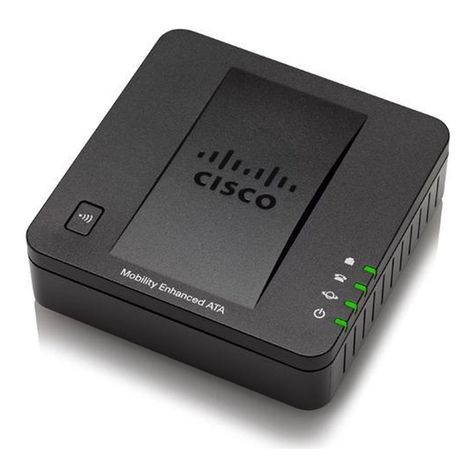 Cisco SPA232D Instruction Manual