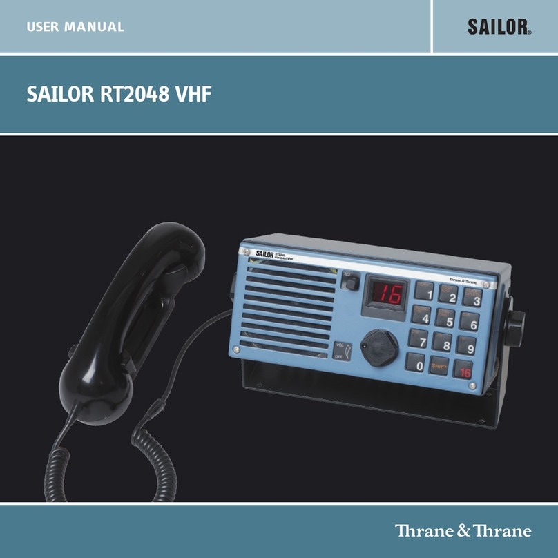 Thrane&Thrane Sailor RT2048 VHF quick guide