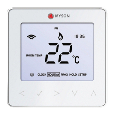 Myson Touch 2 WiFi User manual Myson Touch 2 WiFi User manual
