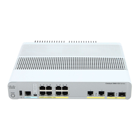 Cisco Catalyst 3560-CX User manual