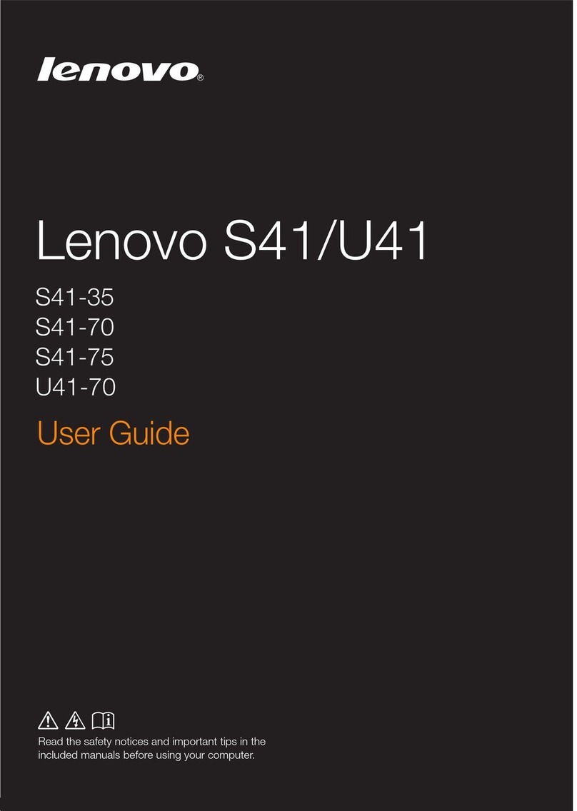 Lenovo S41-35 User manual Lenovo S41-35 User manual