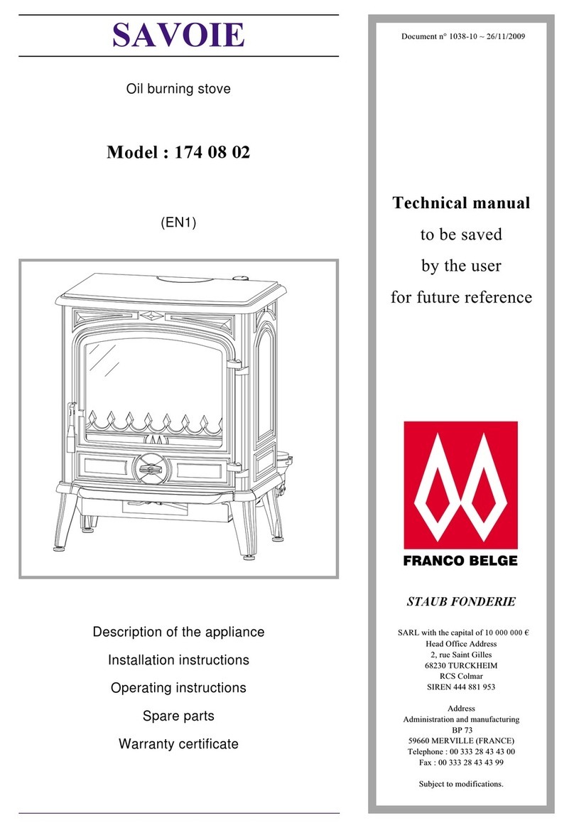 Savoie 174 08 02 Technical manual