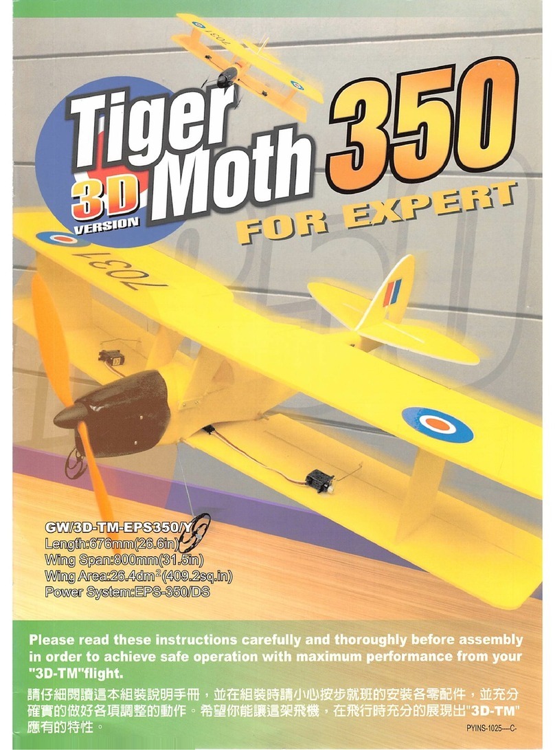 GWS Tiger Moth 350 user guide