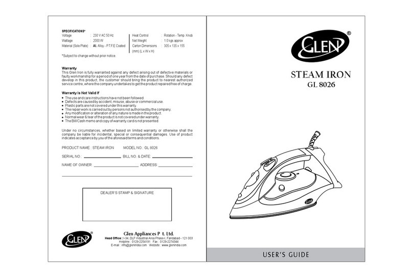 Glen GL 8026 user guide