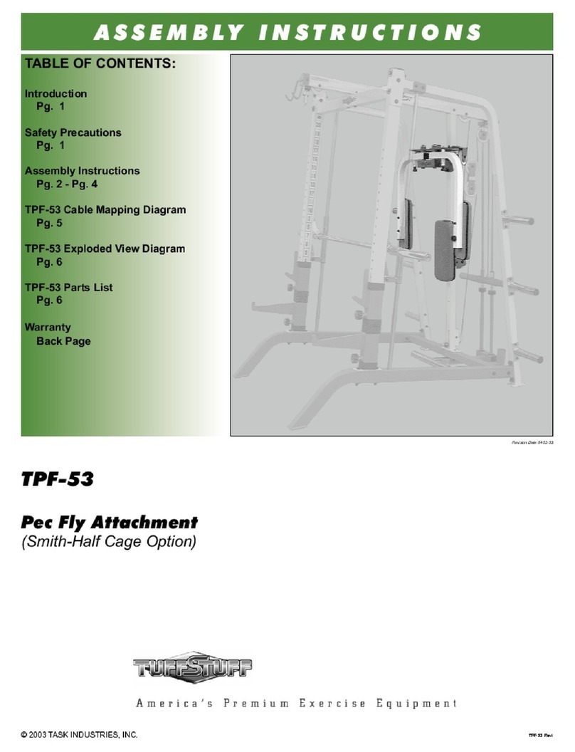 Tuff stuff TPF-53 User manual
