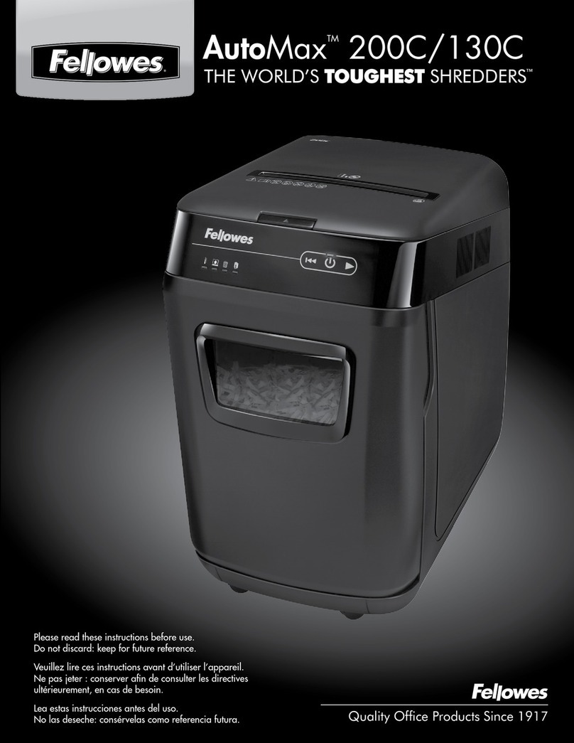 Fellowes AutoMax AutoMax 200C Manual