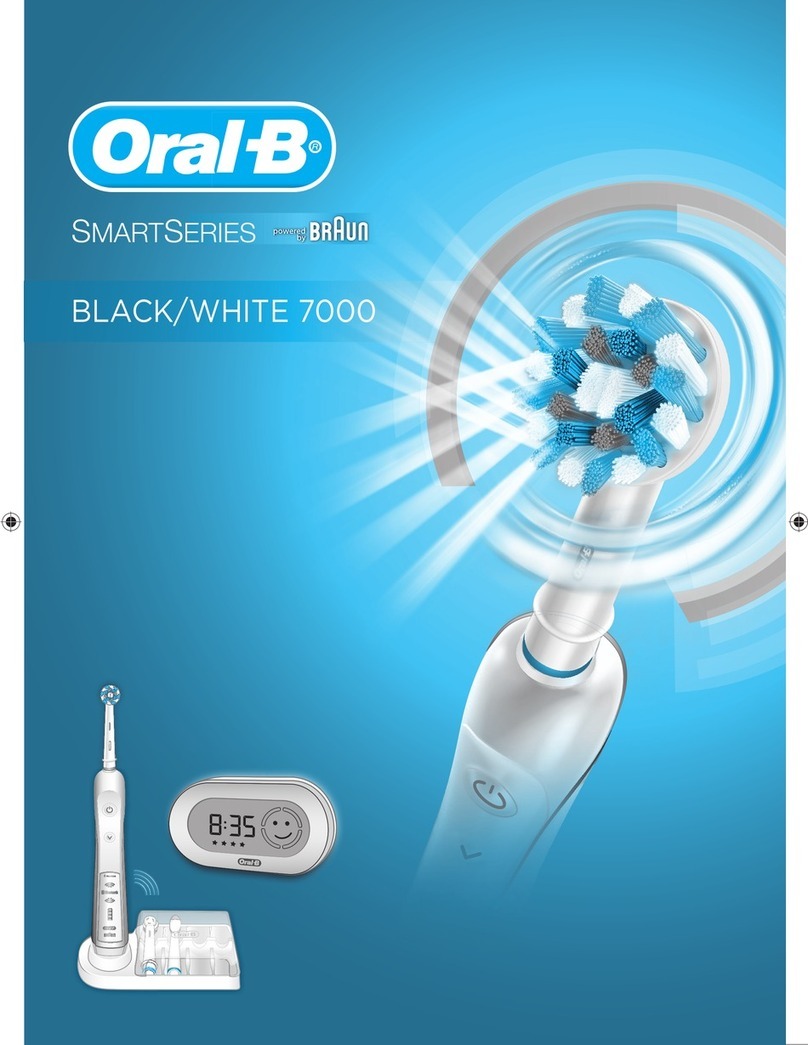 Braun SMART SERIES Oral-B BLACK 7000 user guide