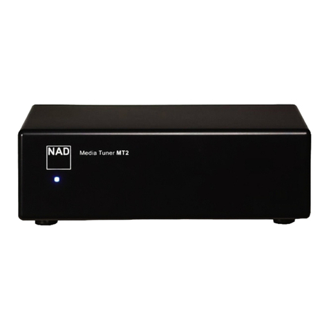 NAD MT2 User manual