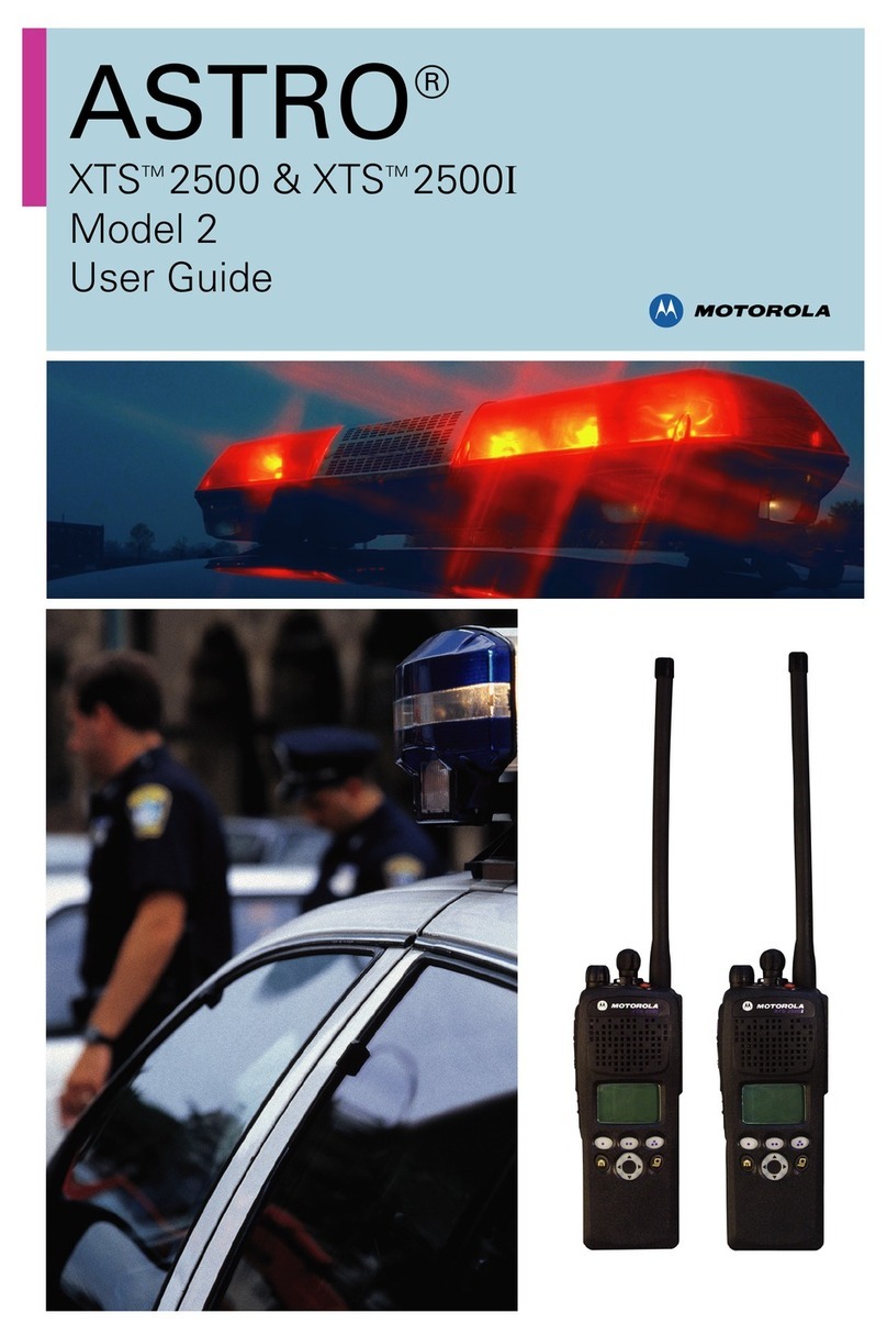 Motorola ASTRO XTS 2500 User manual