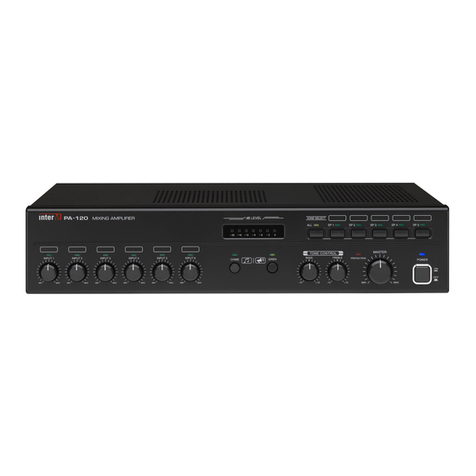 Inter-m PA-120 User manual Inter-m PA-120 User manual