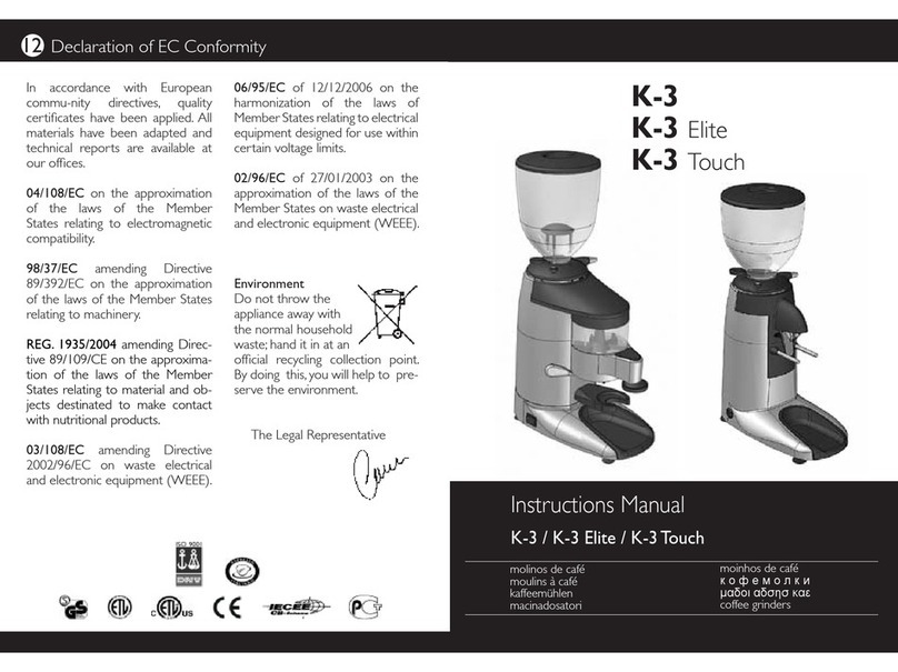 Compac K3 Touch User manual