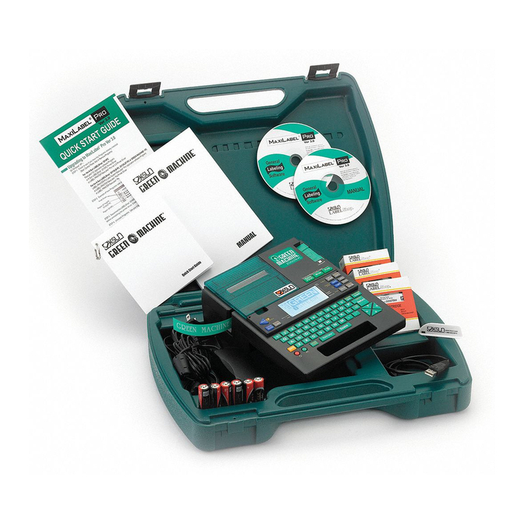 K-sun Green Machine quick start guide