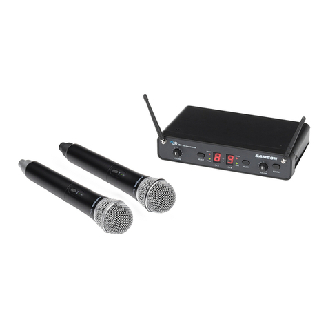 Samson Concert 288 User manual