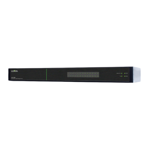 Luxul AMS-2616P User manual