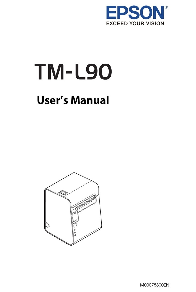 Epson TM-L90 series User manual