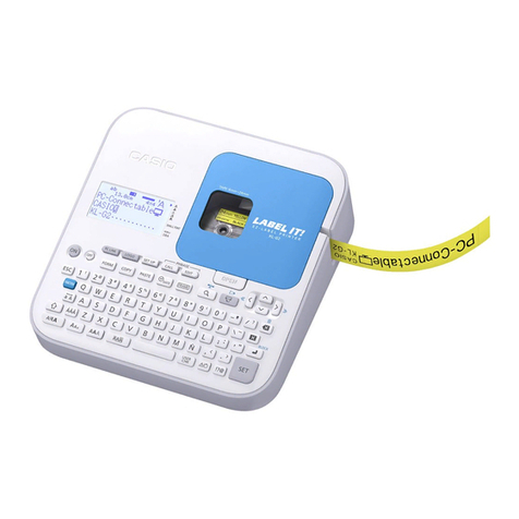 Casio KL-G2 User manual