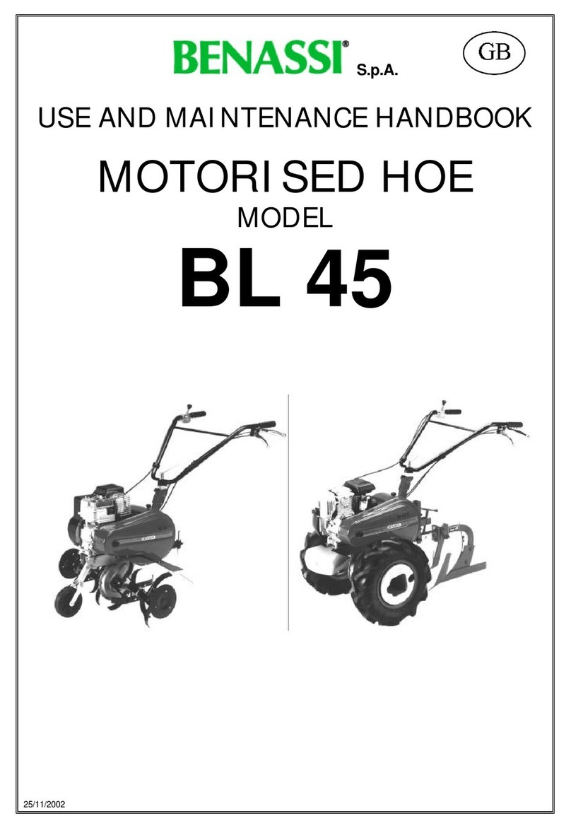 Benassi BL 45 Manual