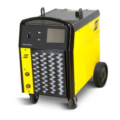 ESAB Origo Mig 4002cw Service manual