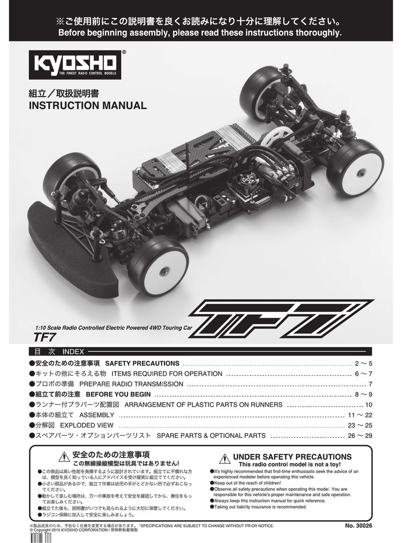 Kyosho TF7 instruction manual