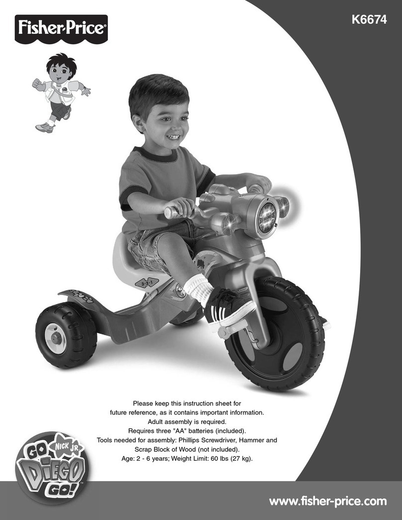 Fisher-Price K6674 Assembly guide