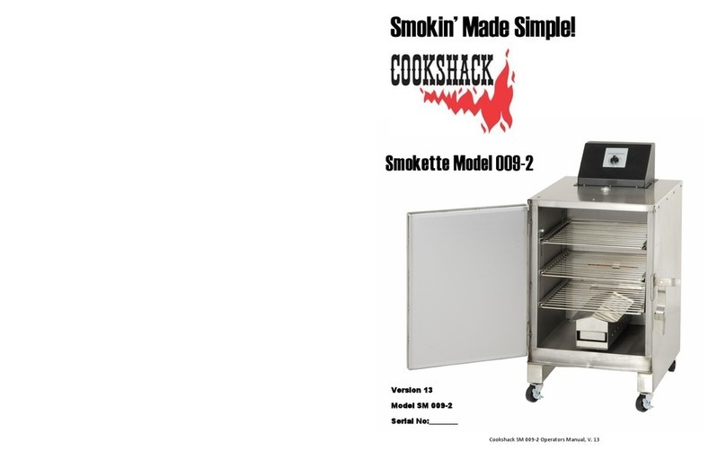 Cookshack Smokette 009-2 manual