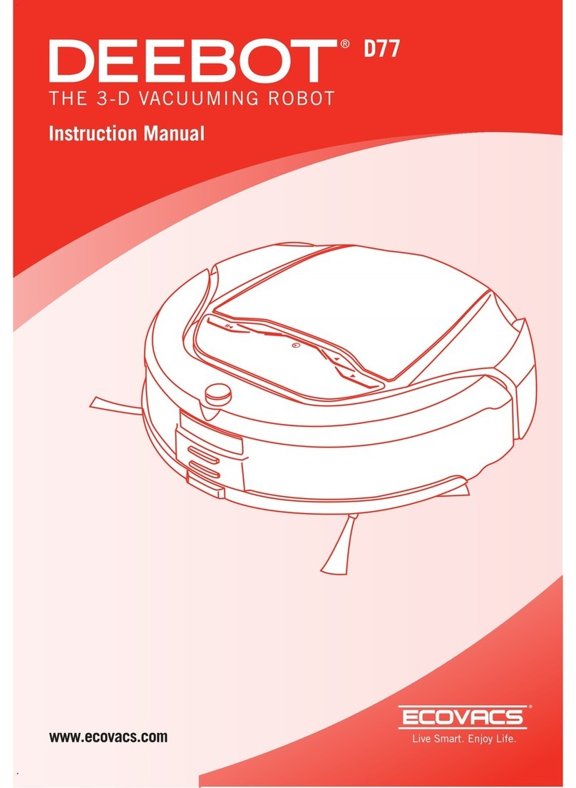 ECOVACS DEEBOT D77 instruction manual