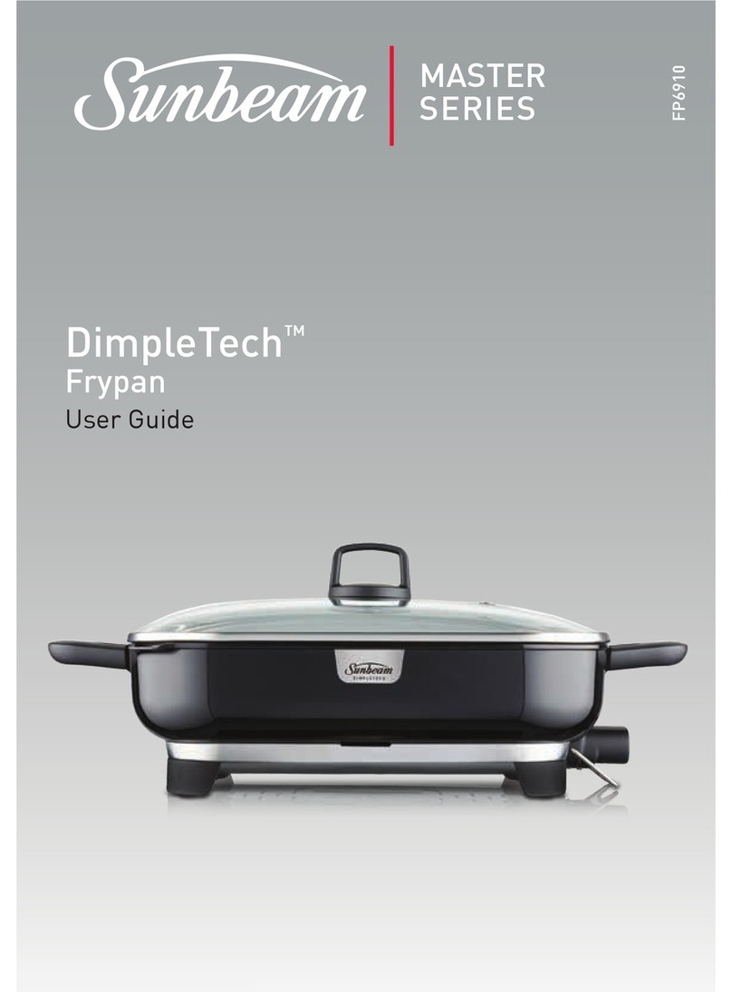 Sunbeam DimpleTech MASTER SERIES user guide