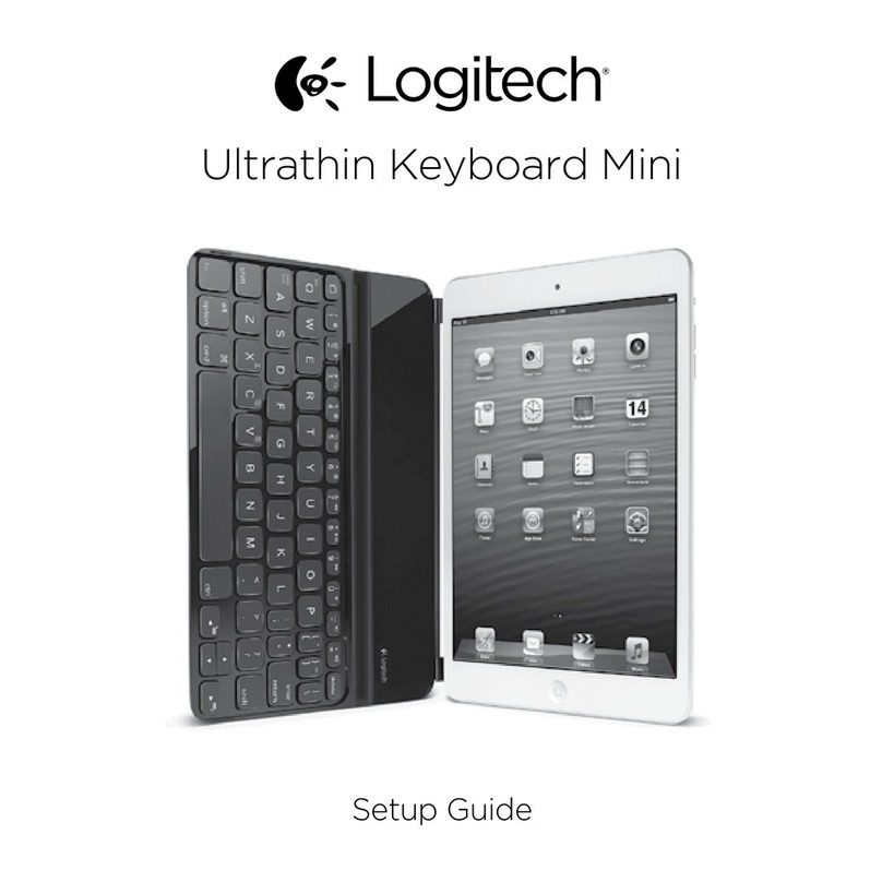 Logitech Ultrathin Keyboard Mini User manual