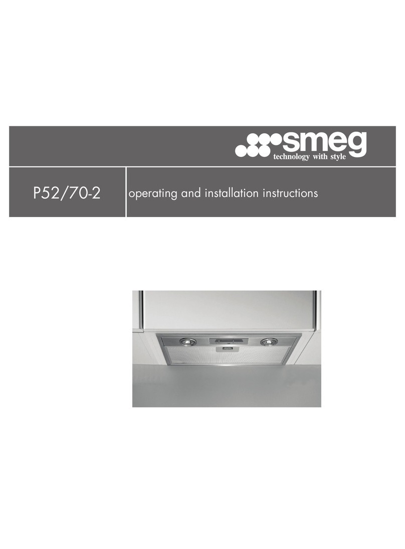 Smeg P52/70-2 User manual