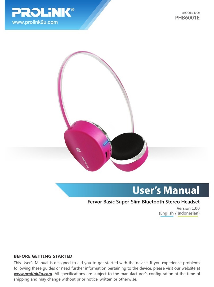 PROLiNK PHB6001E user manual
