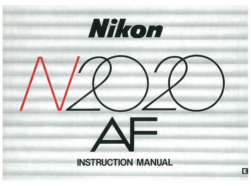 Nikon N2020 AF User manual