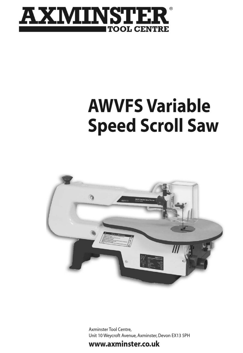 Axminster AWVFS User manual