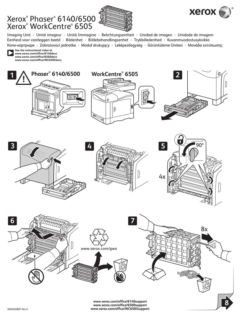 Xerox PHASER 6140 User manual Xerox PHASER 6140 User manual