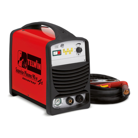 Telwin Superior Plasma 90 HF Operating instructions