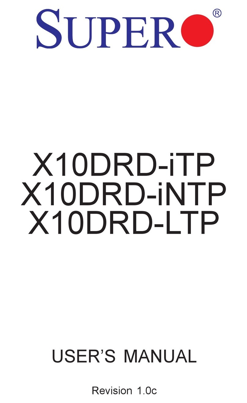 Supermicro SUPERO X10DRD-iTP user manual