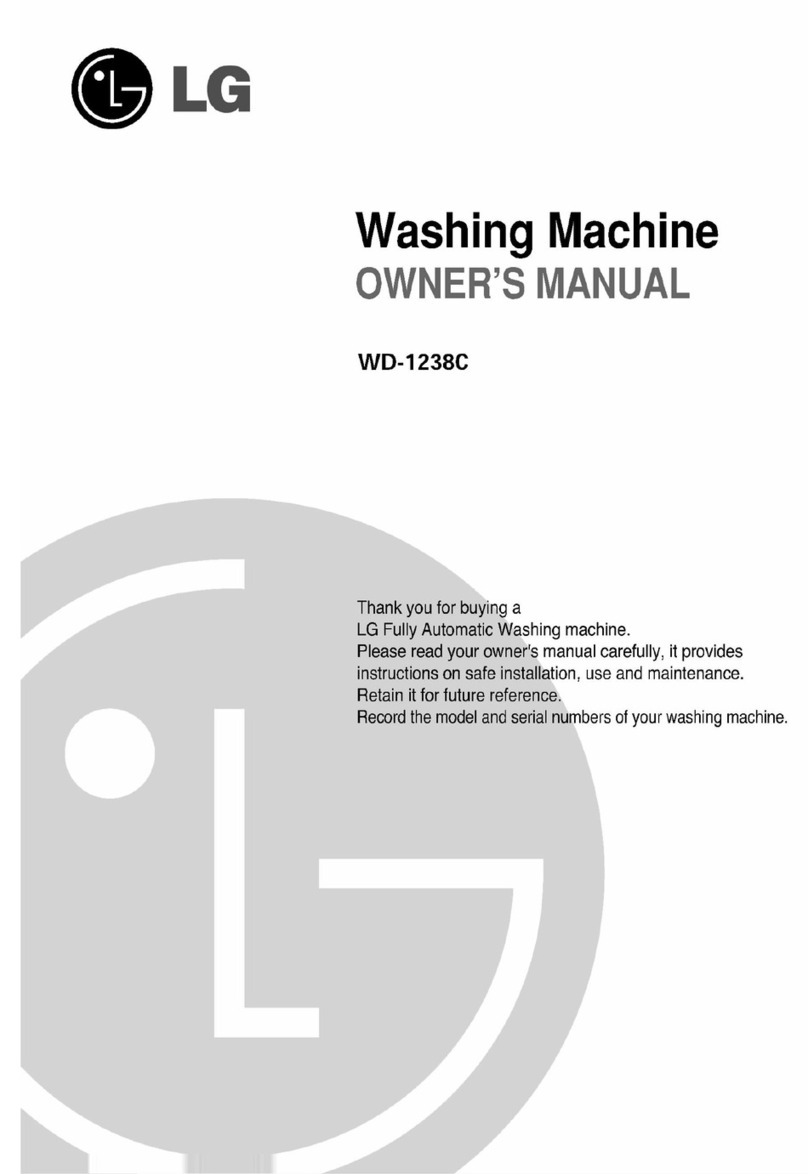 LG WD-1238C User manual