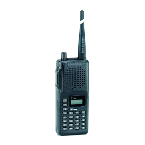 Icom IC-F3S instruction manual