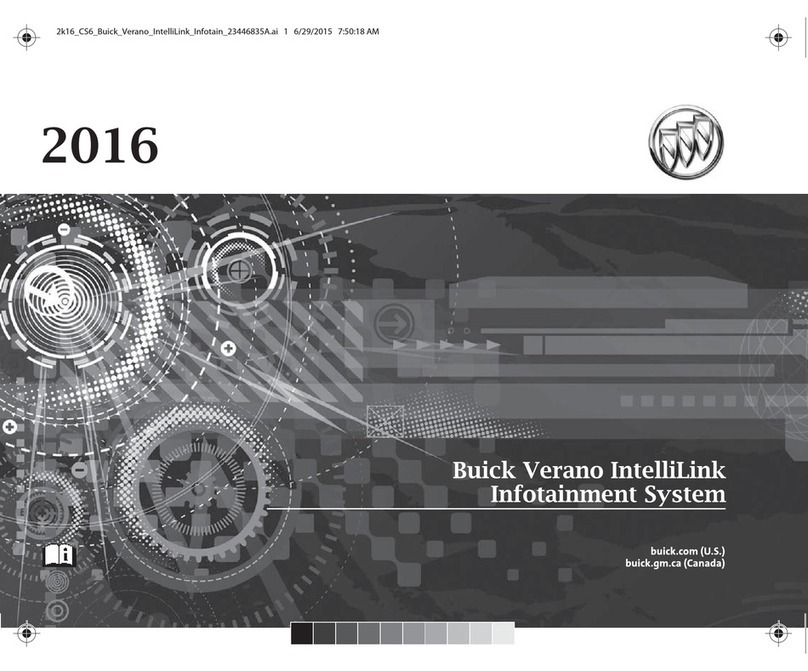 Buick 2016 Verano Intellink owner's manual