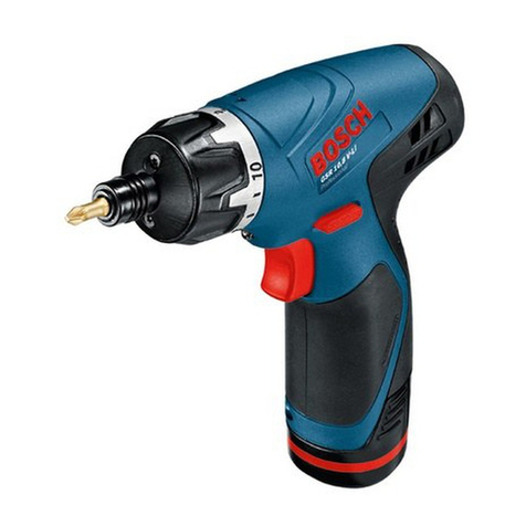 Bosch GSR 10,8 V-LI Professional User manual