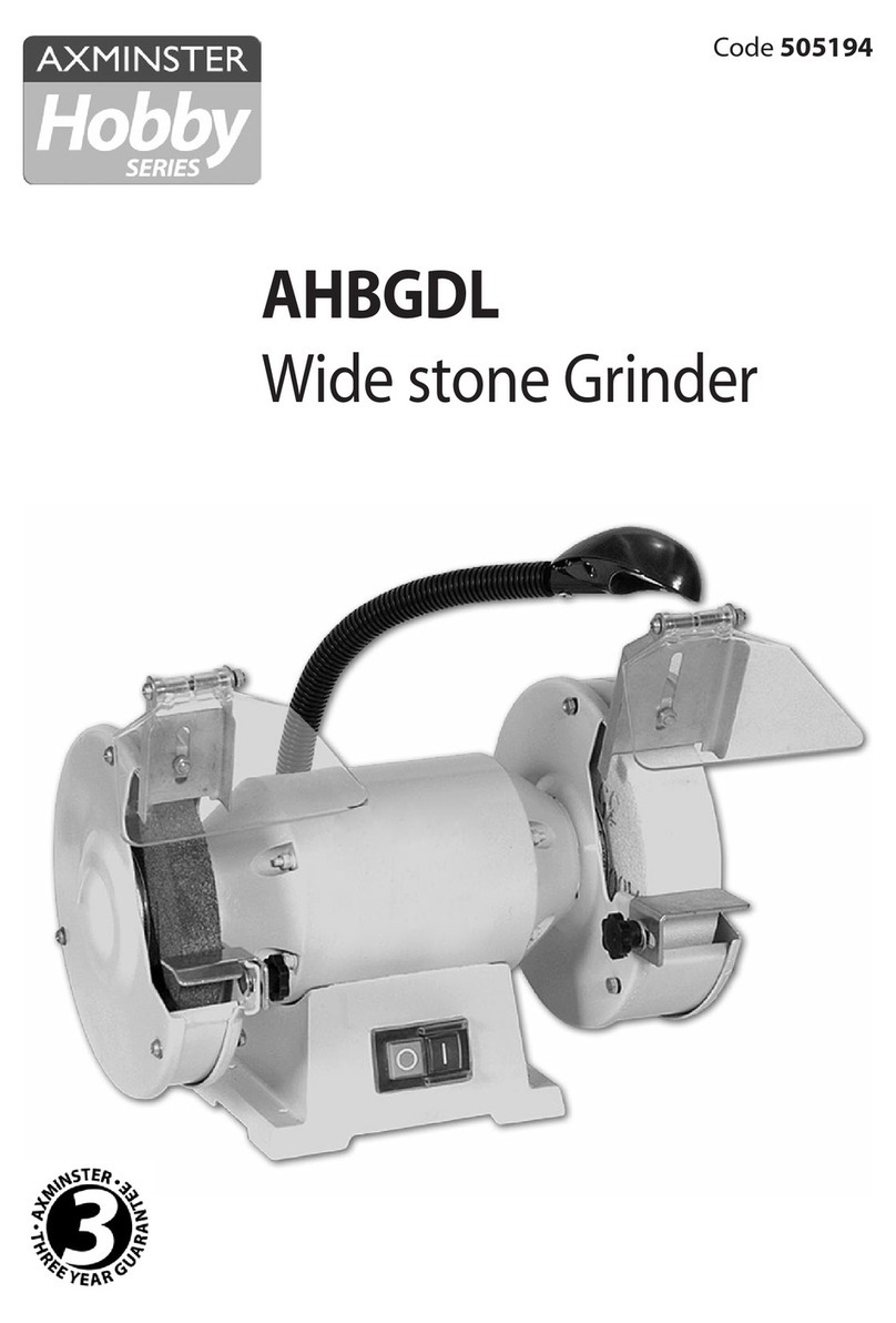 Axminster AHBGDL Hobby Series User manual