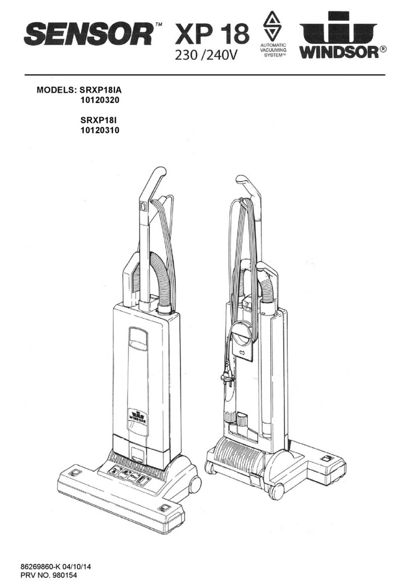 Windsor Sensor SRXP18IA User manual