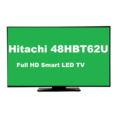Hitachi 48HBT62U User manual