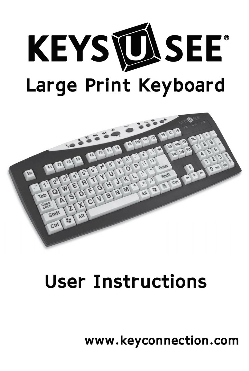 AbleNet Keys U See User instructions
