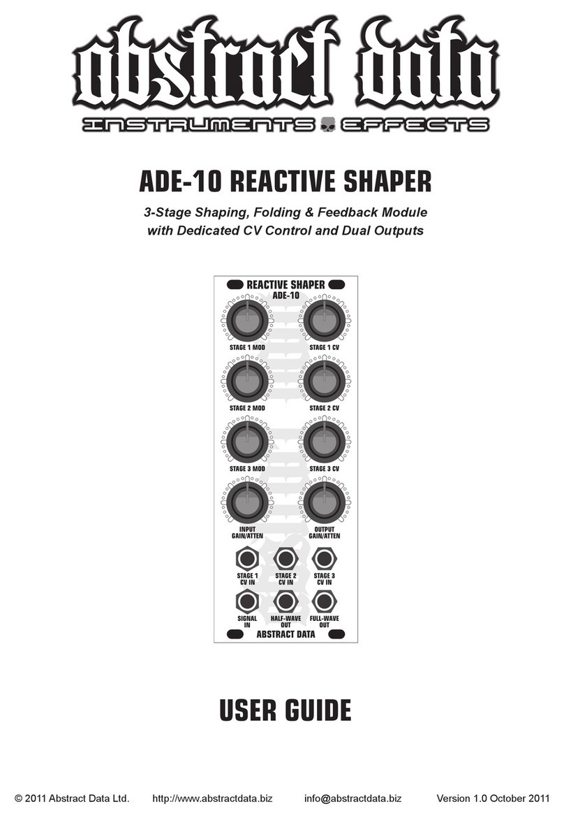 Abstract Data ADE-10 user guide