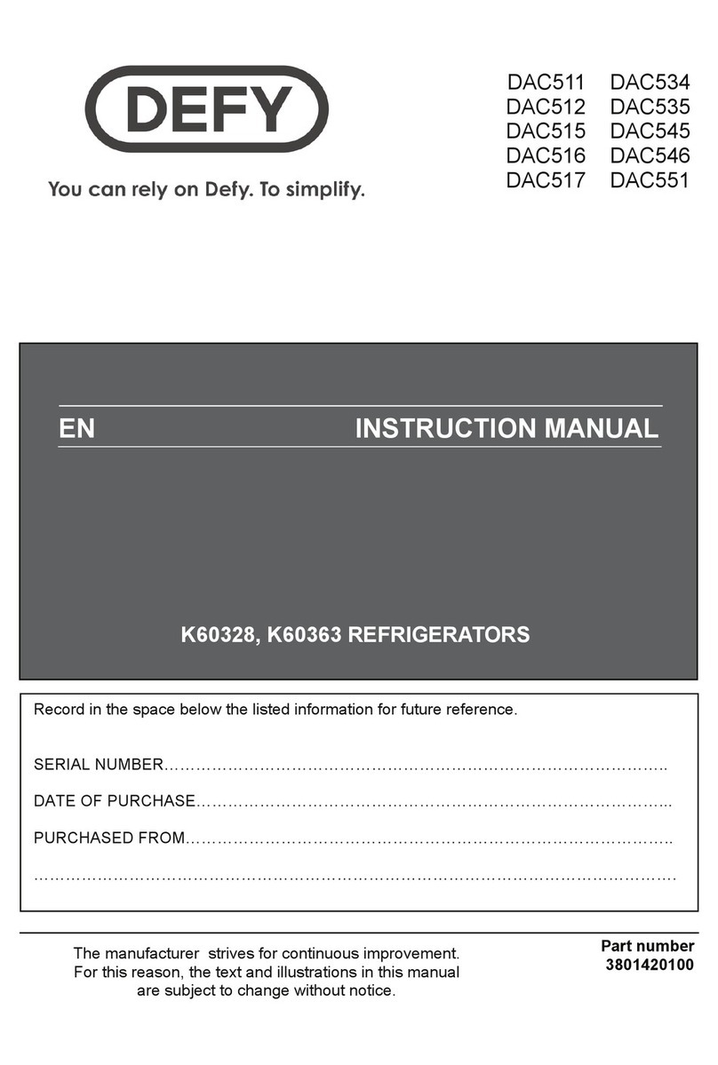 Defy K60328 instruction manual