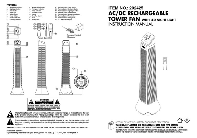 Sharper Image 202425 User manual